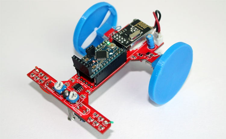  Fastest Arduino RC Car using Coreless DC Motors and nRF24L01 RF module